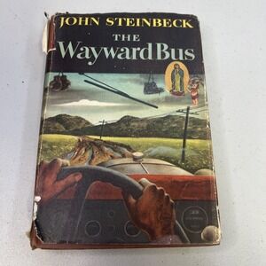JOHN  STEINBECK  THE  WAYWARD  BUS 1947 FIRST EDITION/FIRST PRINTING-HC/DJ